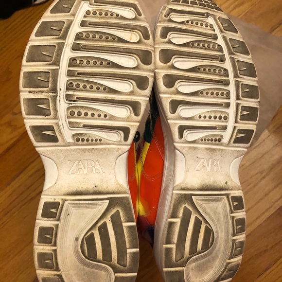 ZARA multicolor sneakers. - Picture 3 of 4